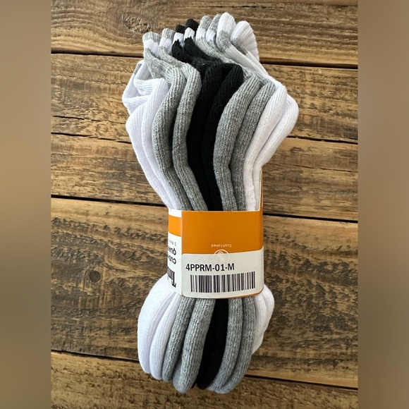 New Timberland Socks Pack 5 Pair Women’s Multicolor Cushioned Quarter Crew Socks - Picture 2 of 4